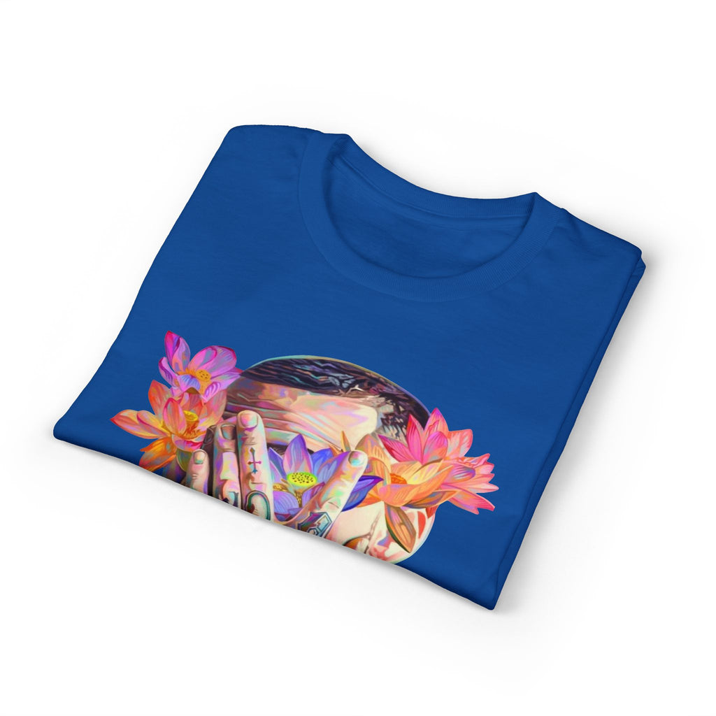 Floral Masked Portrait T-Shirt