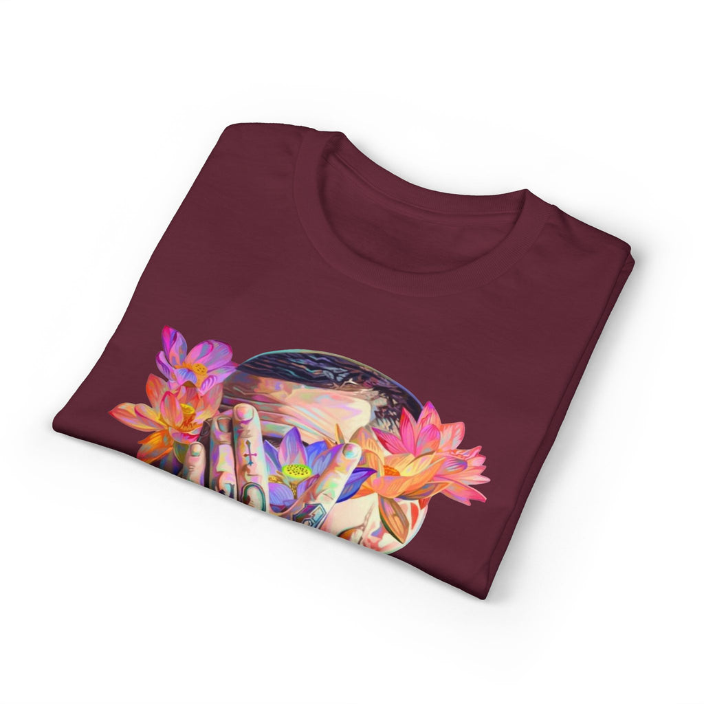 Floral Masked Portrait T-Shirt