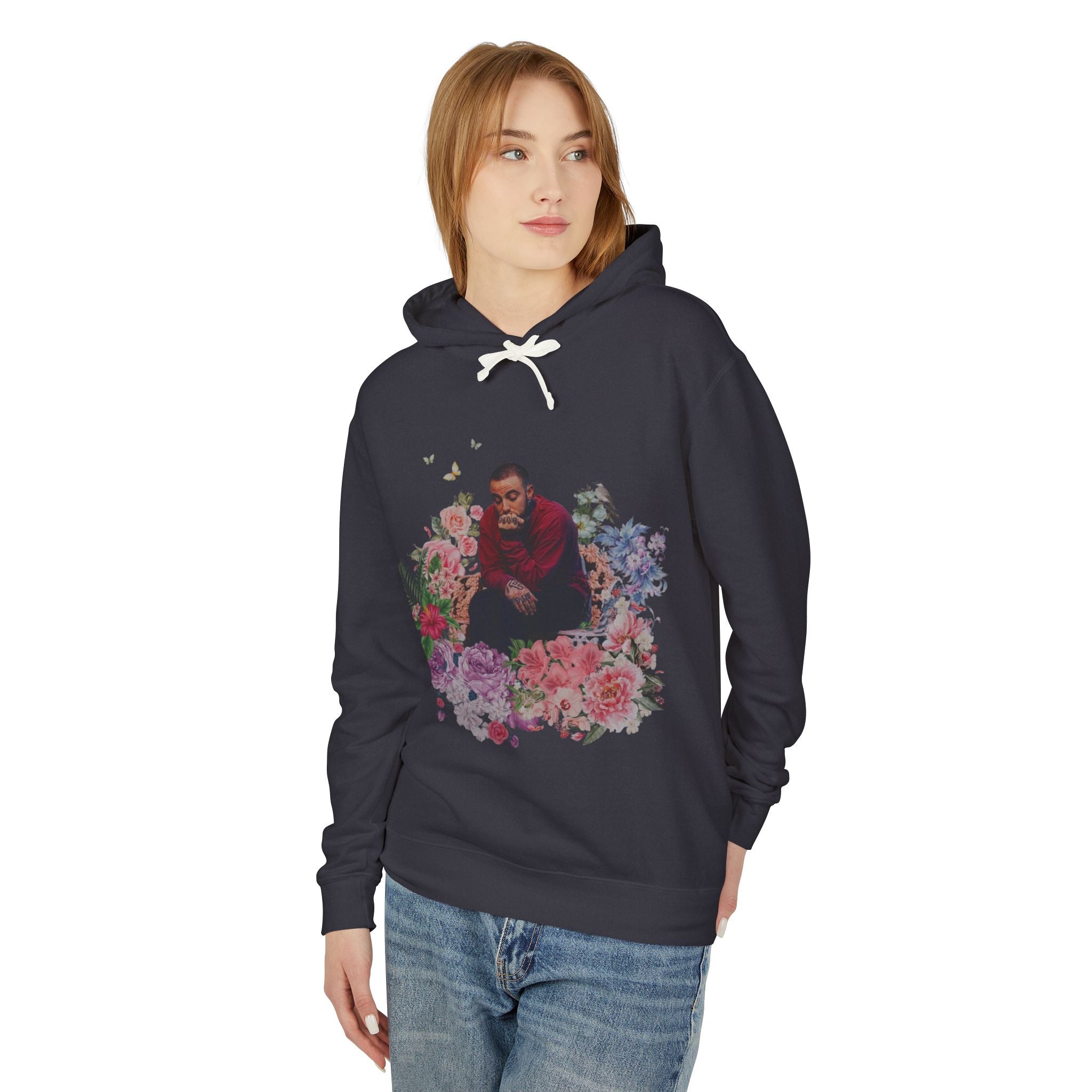 Unisex Lightweight Hooded Sweatshirt