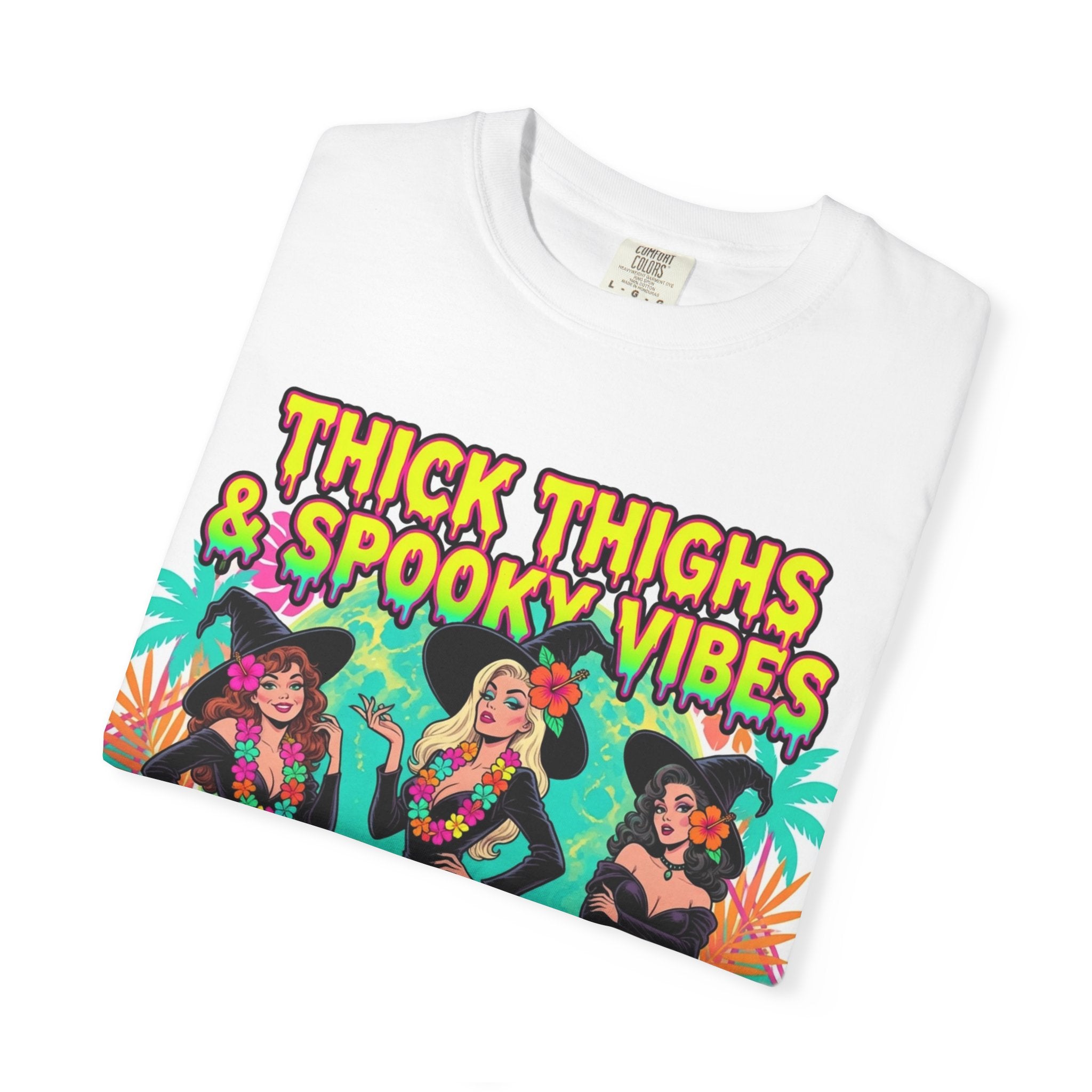 Thick Thighs & Spooky Vibes T-Shirt