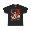 Graphic Tee — Red Flame Guitarist Illustration