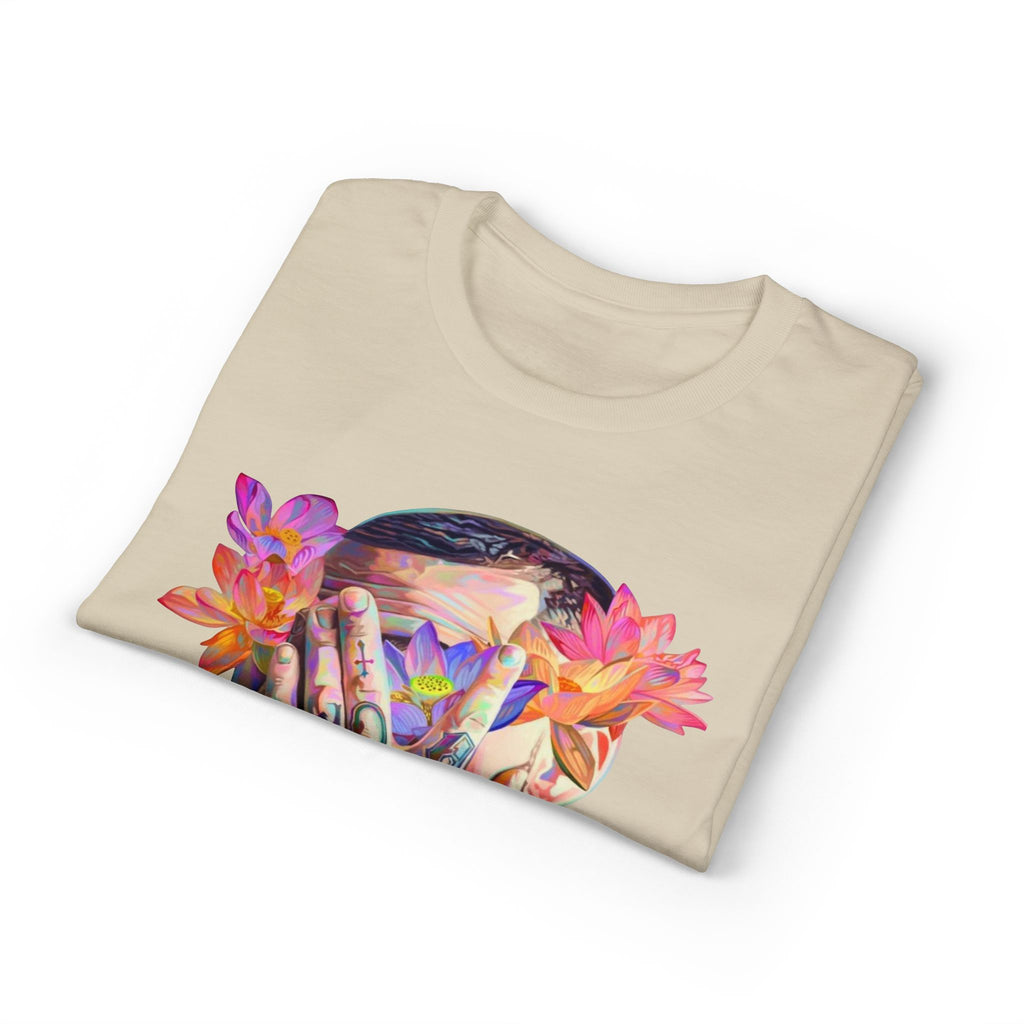 Floral Masked Portrait T-Shirt