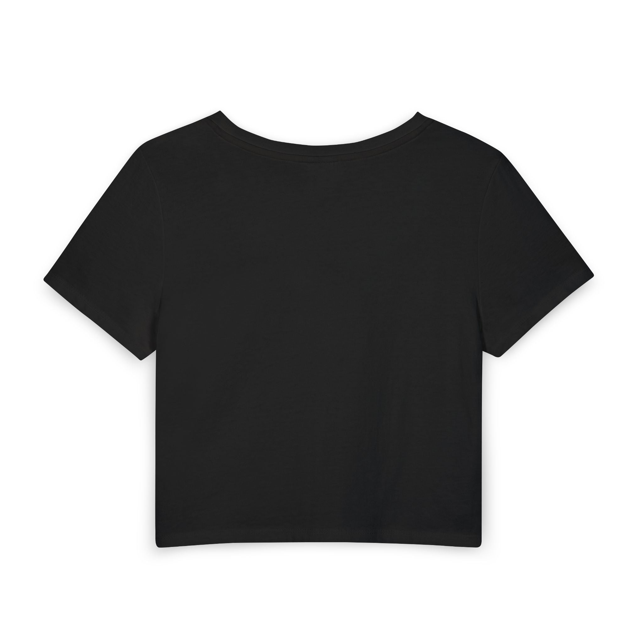 Black Hearts Club BHC Crop Tee — Women's Baby Tee, Est. 2028