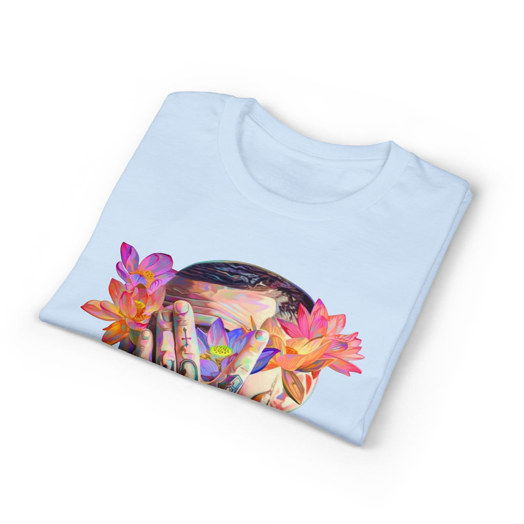 Floral Masked Portrait T-Shirt