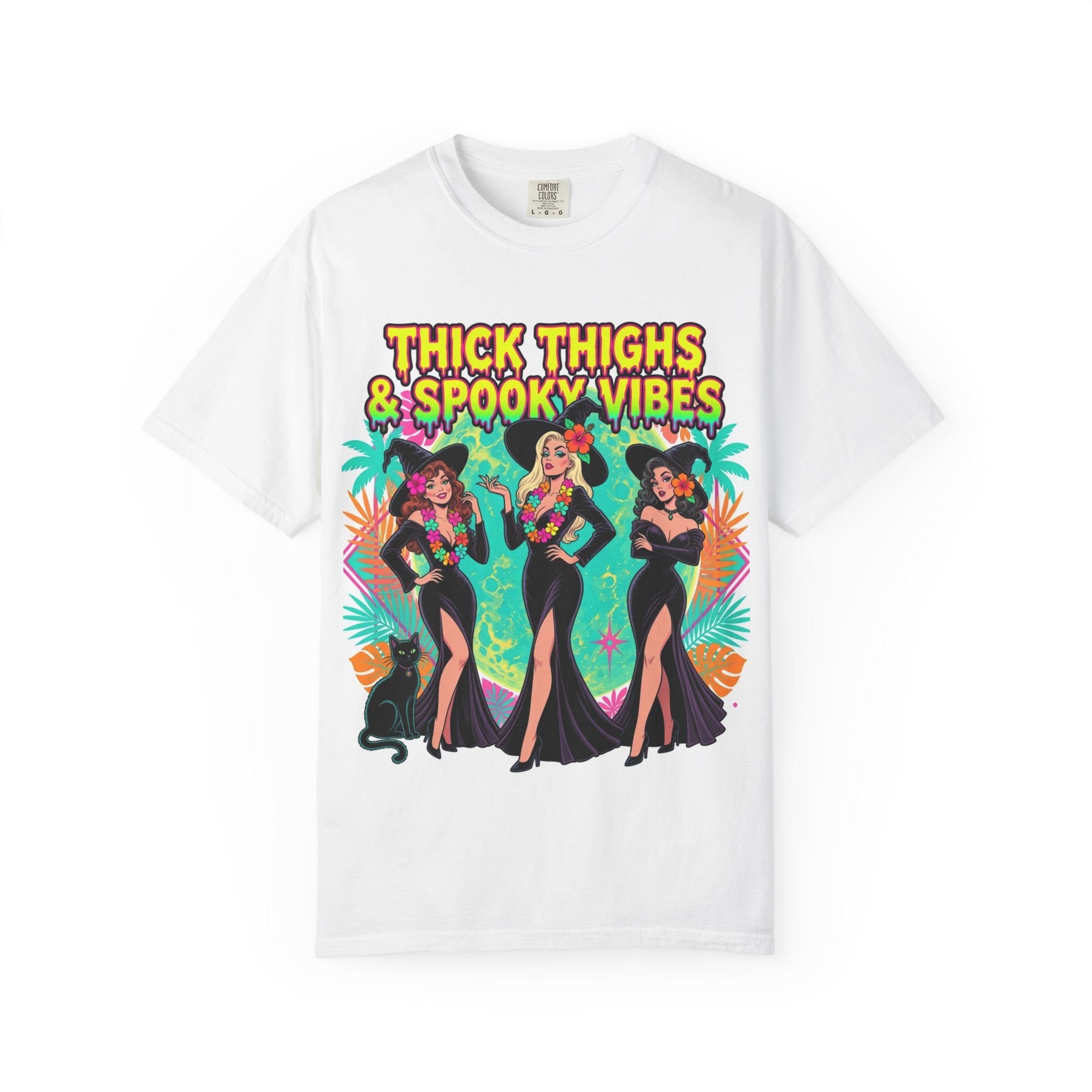 Thick Thighs & Spooky Vibes T-Shirt
