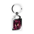 black hearts club Rectangle Photo Keyring
