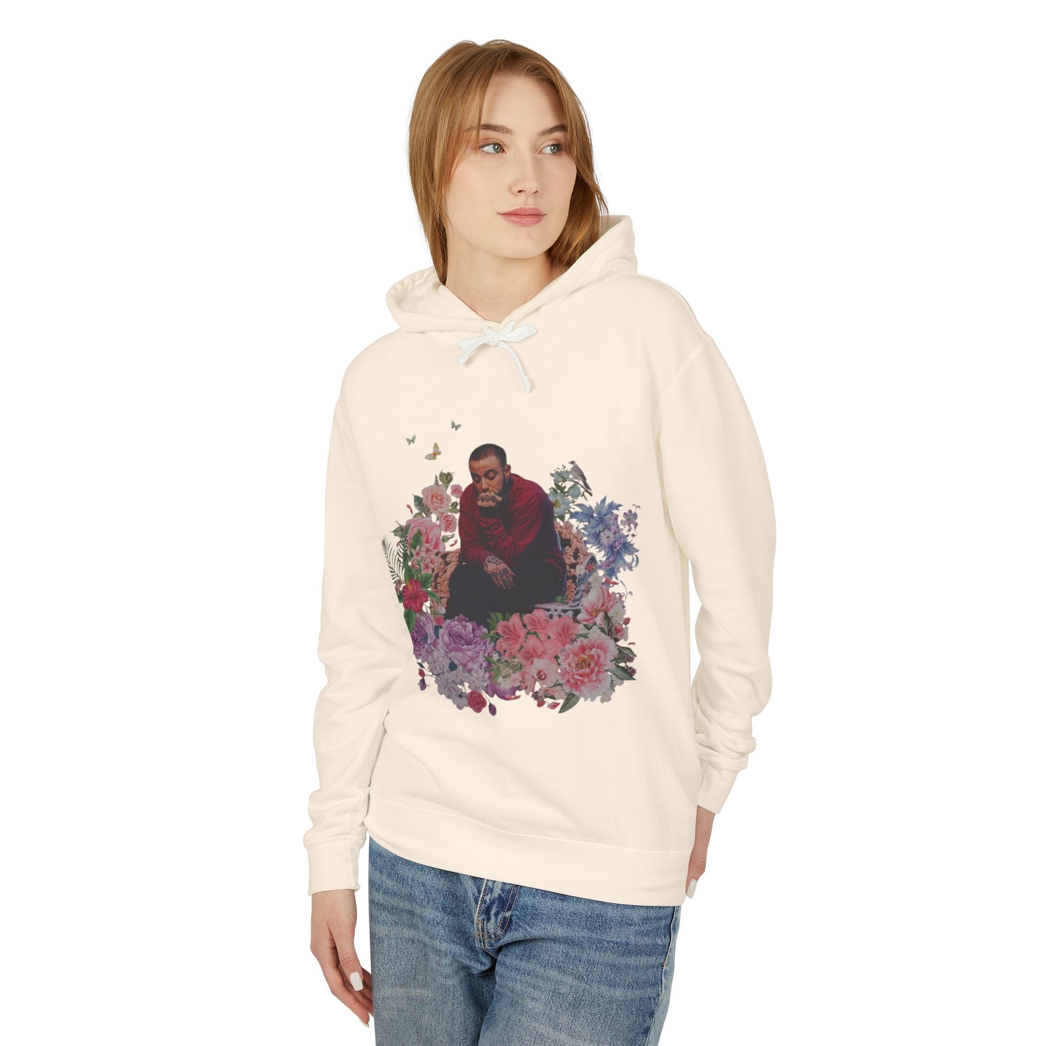 Unisex Lightweight Hooded Sweatshirt