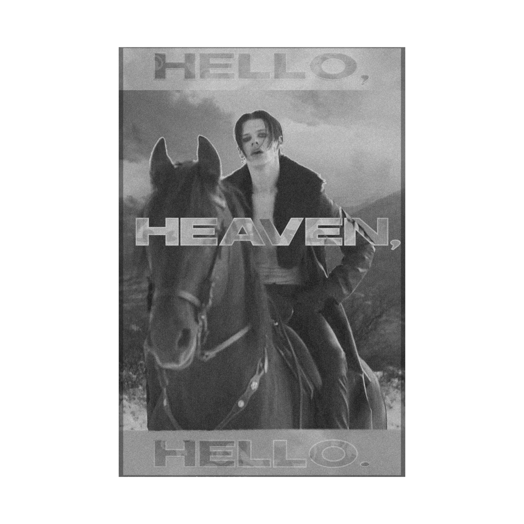 Matte Poster — "Hello, Heaven, Hello" Gothic Portrait Wall Art