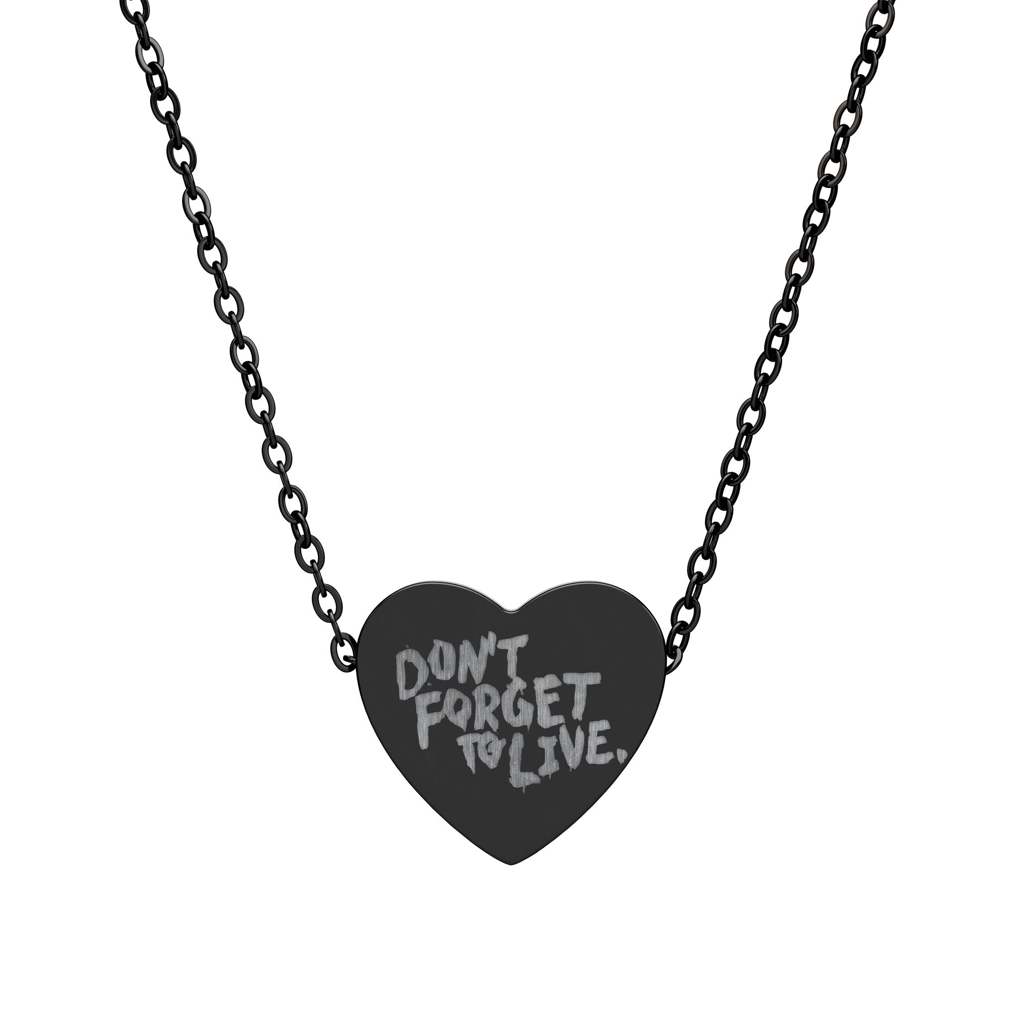 Heart Necklace (Engraving)