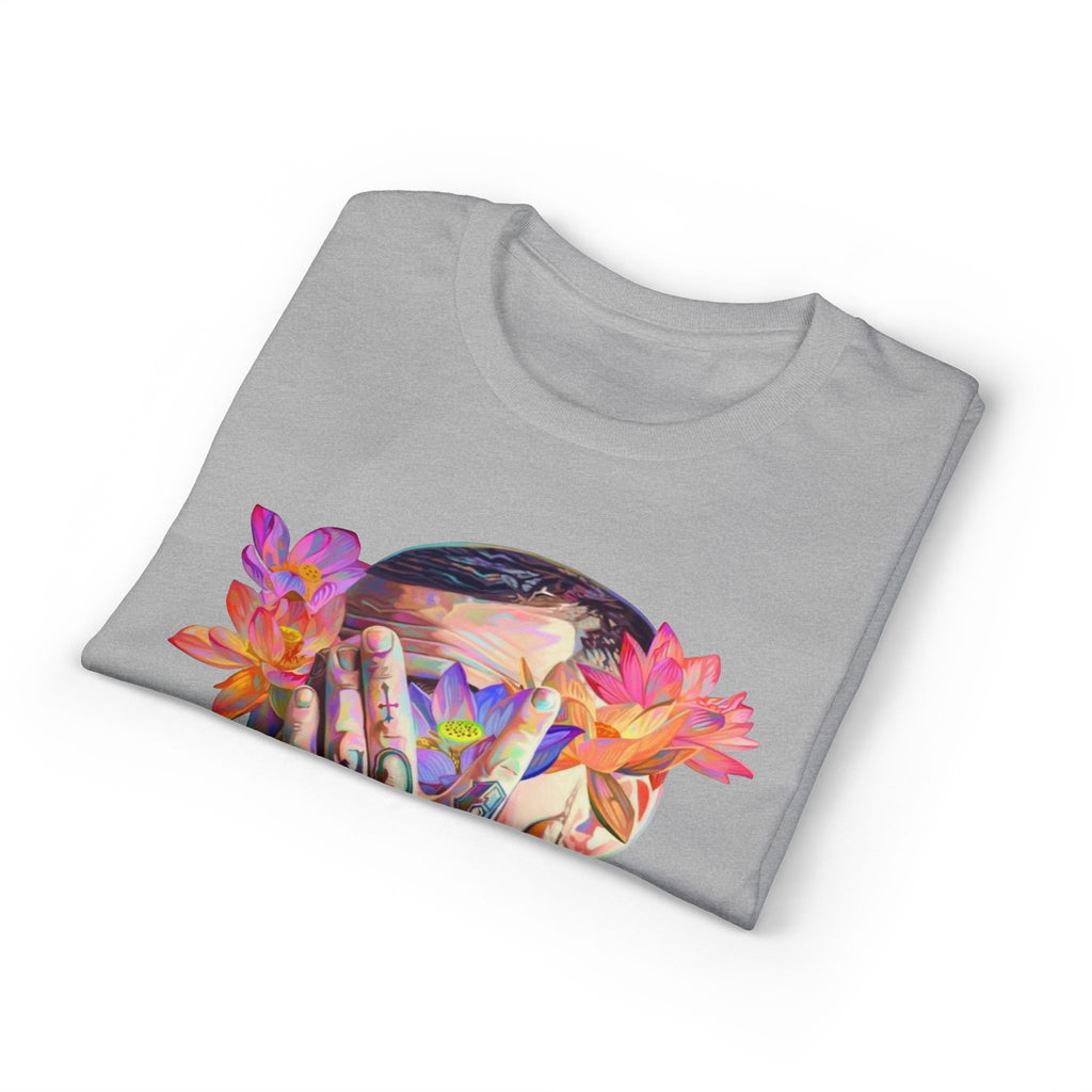 Floral Masked Portrait T-Shirt
